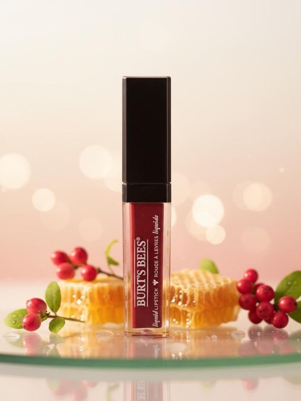 Burt's Bees Nourishing Liquid Lipstick — 822 Garnet Glacier